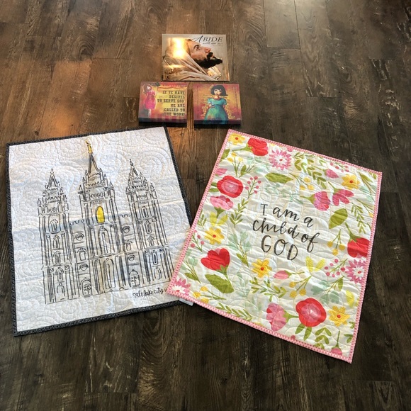 NWOT LDS Wall Hangings: SLC Temple, I Child of God - Picture 2 of 12